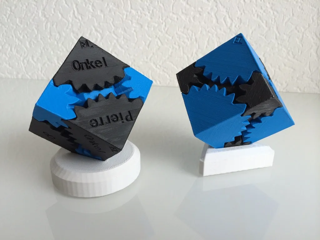 Tiêu đề Giá đỡ xúc xắckhối cho Cube Gears của Emmet Tóm tắt