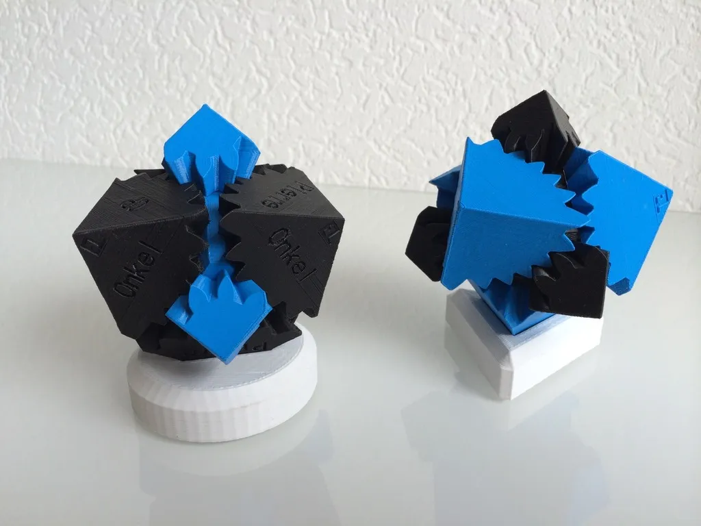 Tiêu đề Giá đỡ xúc xắckhối cho Cube Gears của Emmet Tóm tắt