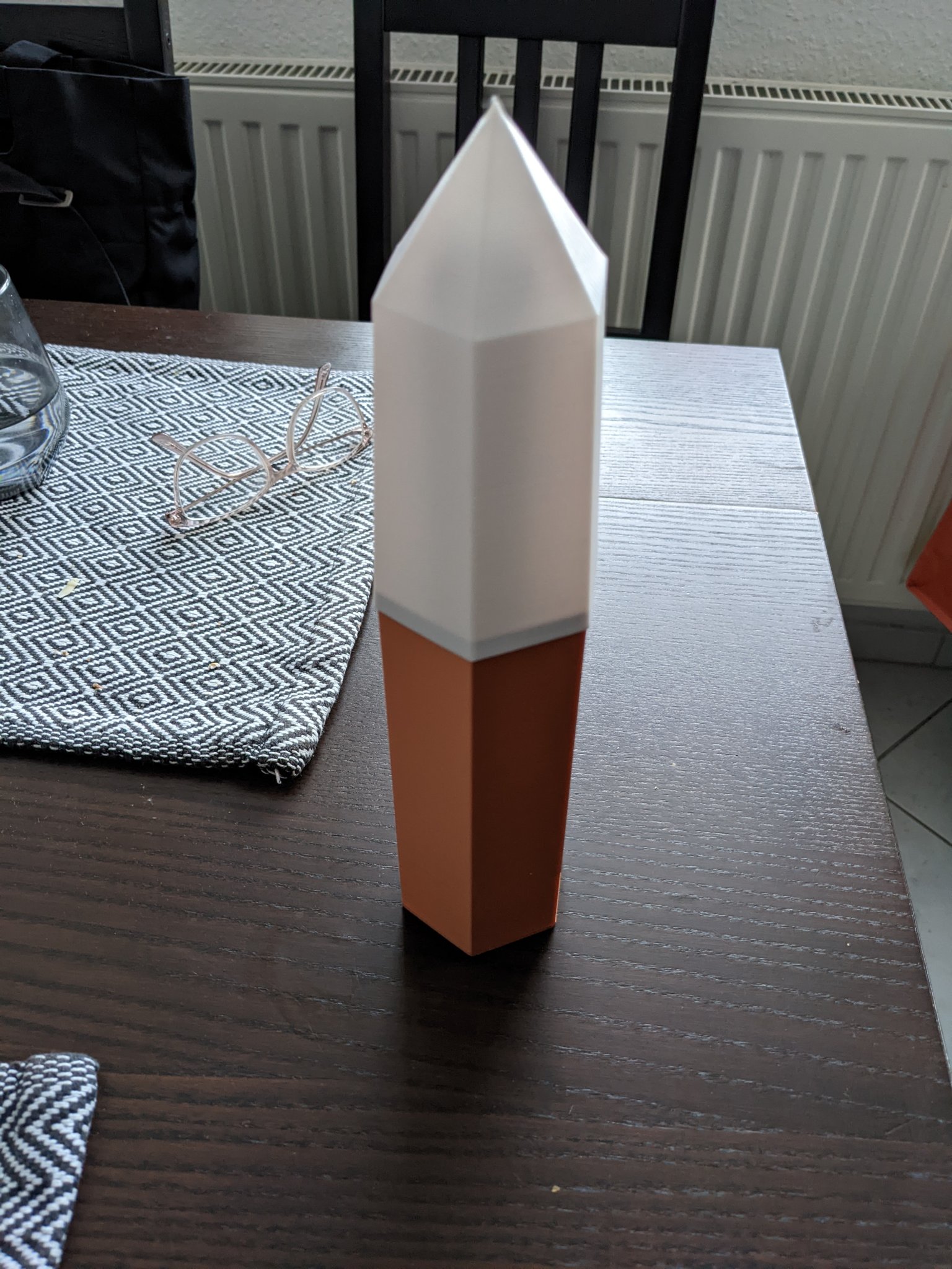 Motion detector LED lamp