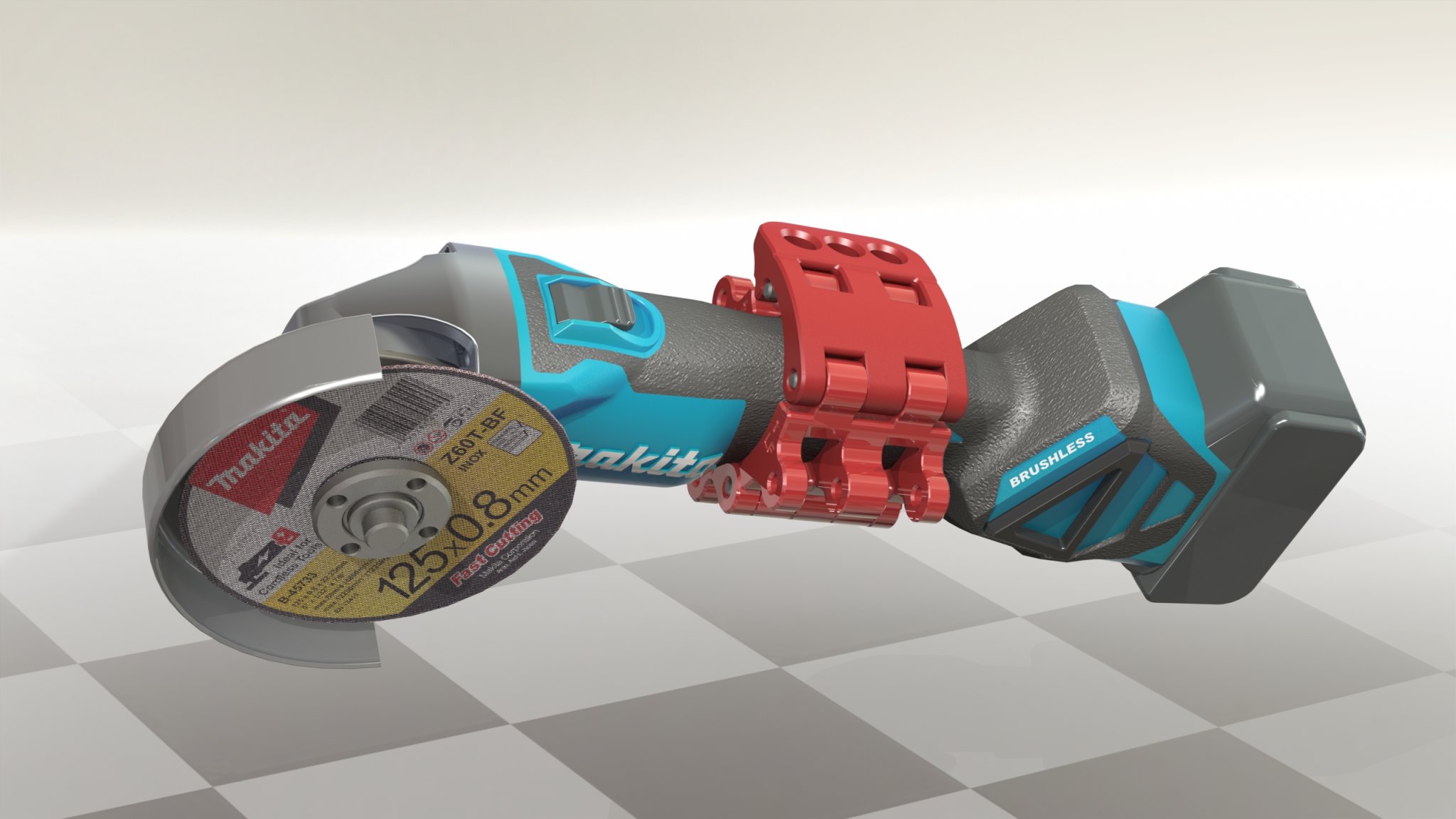 Chân Đế Máy Mài Makita DGA513 Để Bàn