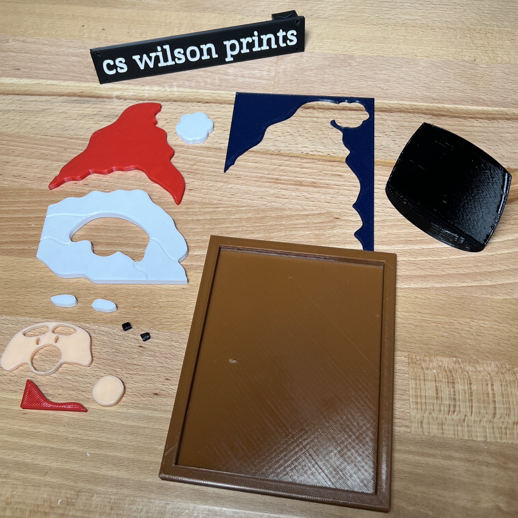 Tiêu đề Câu đố hình ông già Noel có giá đỡ Tóm tắt Câu đ