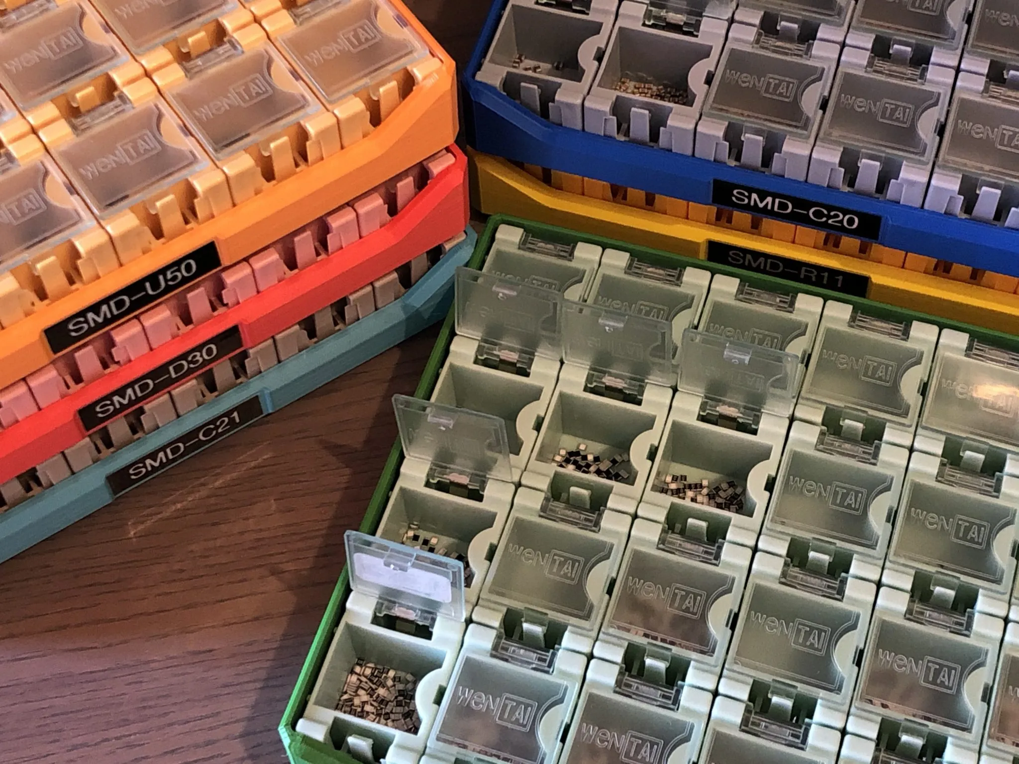 Frame for SMD orginizer