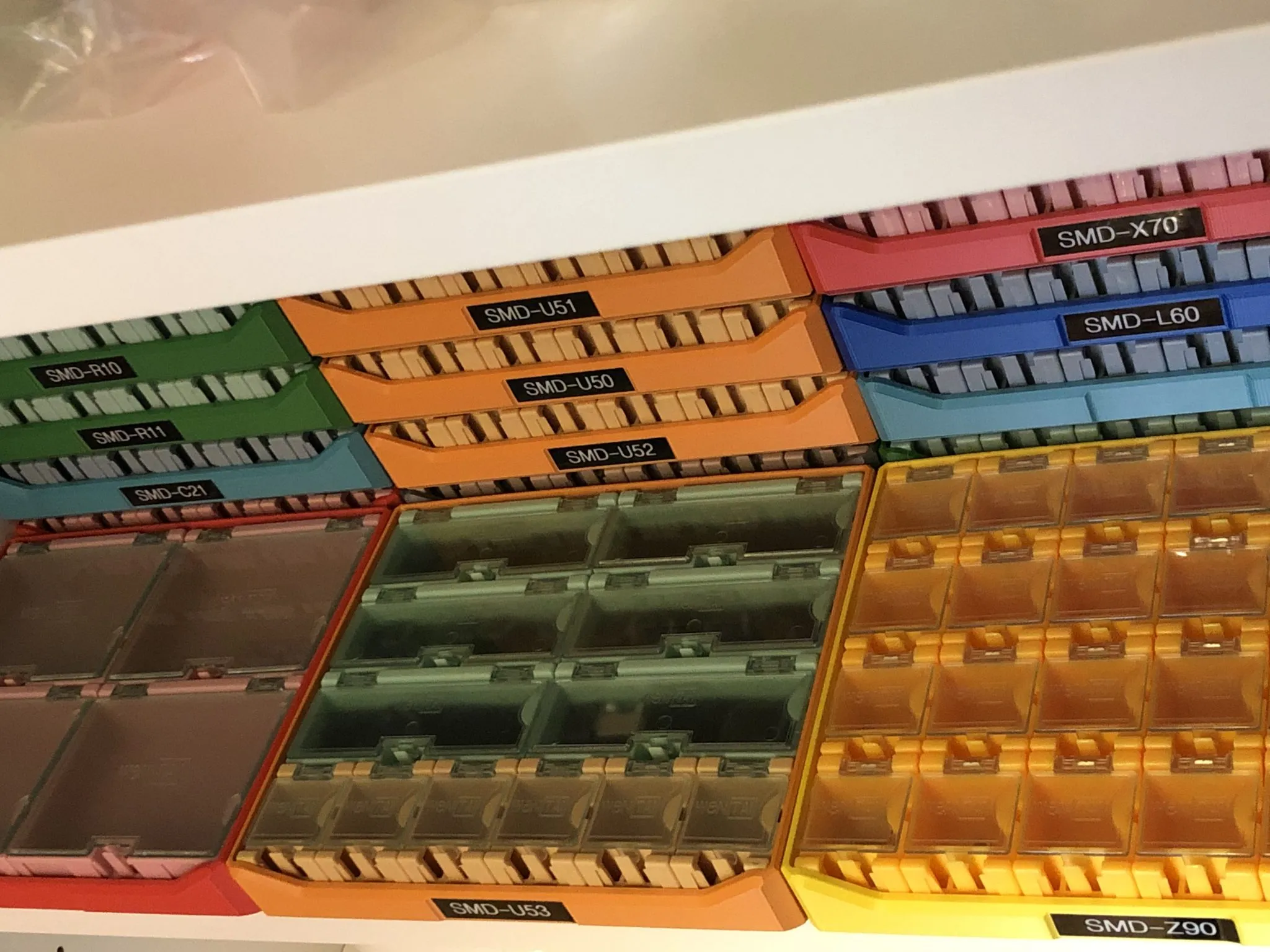 Frame for SMD orginizer