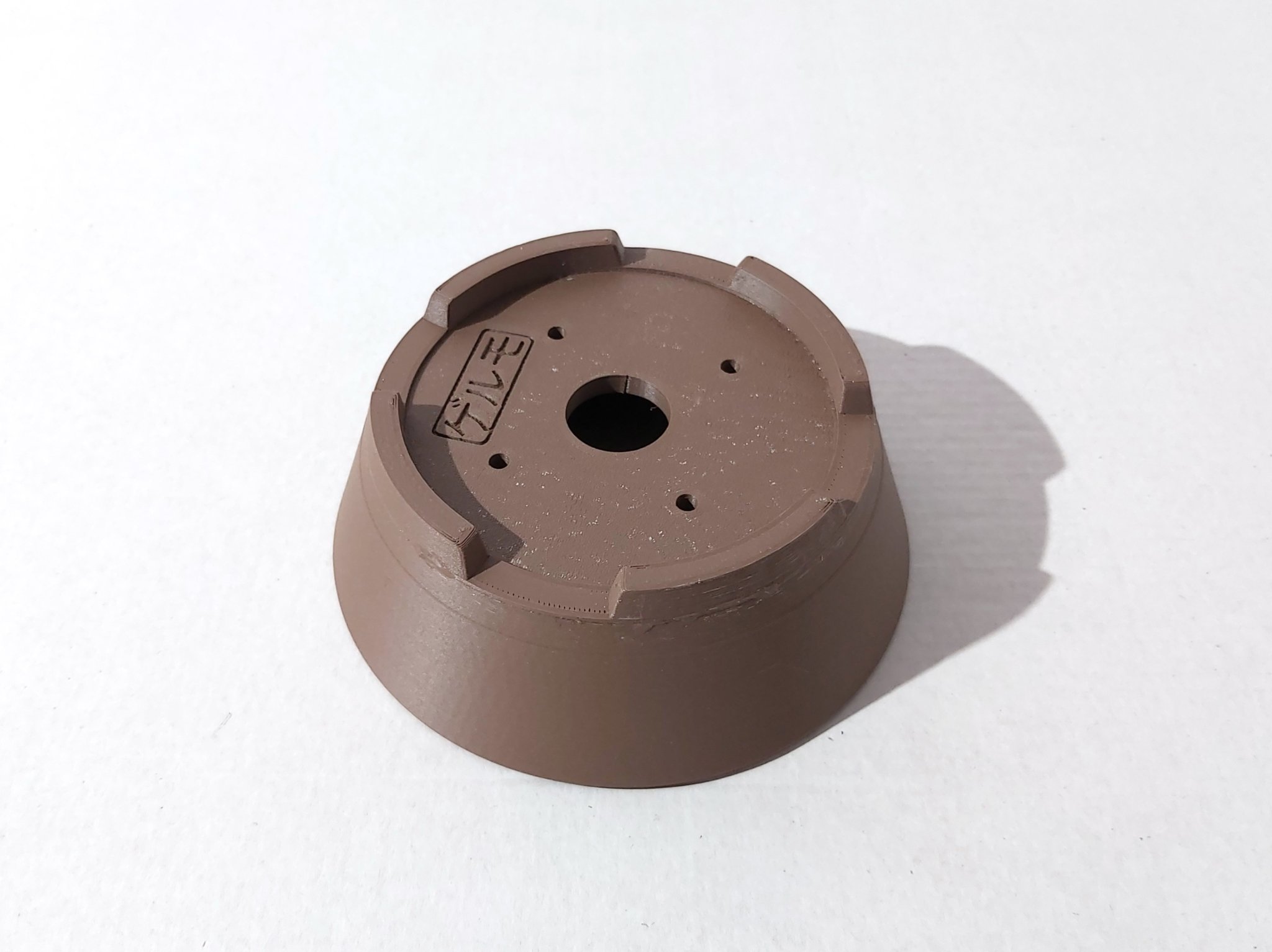 Chậu Bonsai 06 tròn (mame) 120x120x42mm