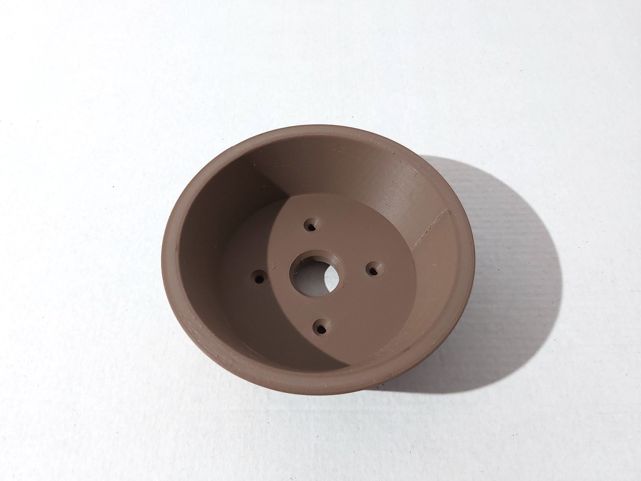 Chậu Bonsai 06 tròn (mame) 120x120x42mm