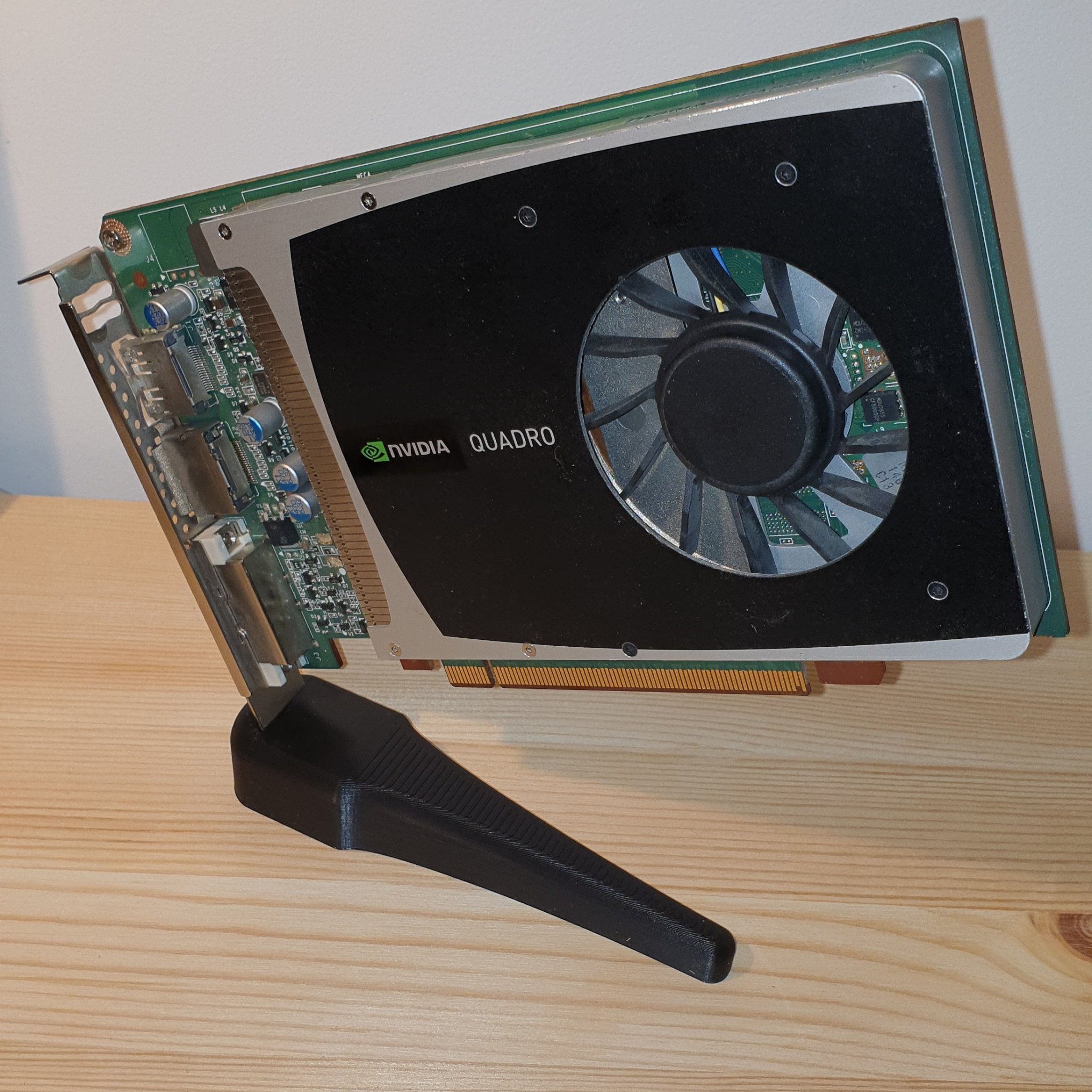 Tiêu đề GPU Stand khe cắm đơn Tóm tắt Giá đỡ GPU để trưng