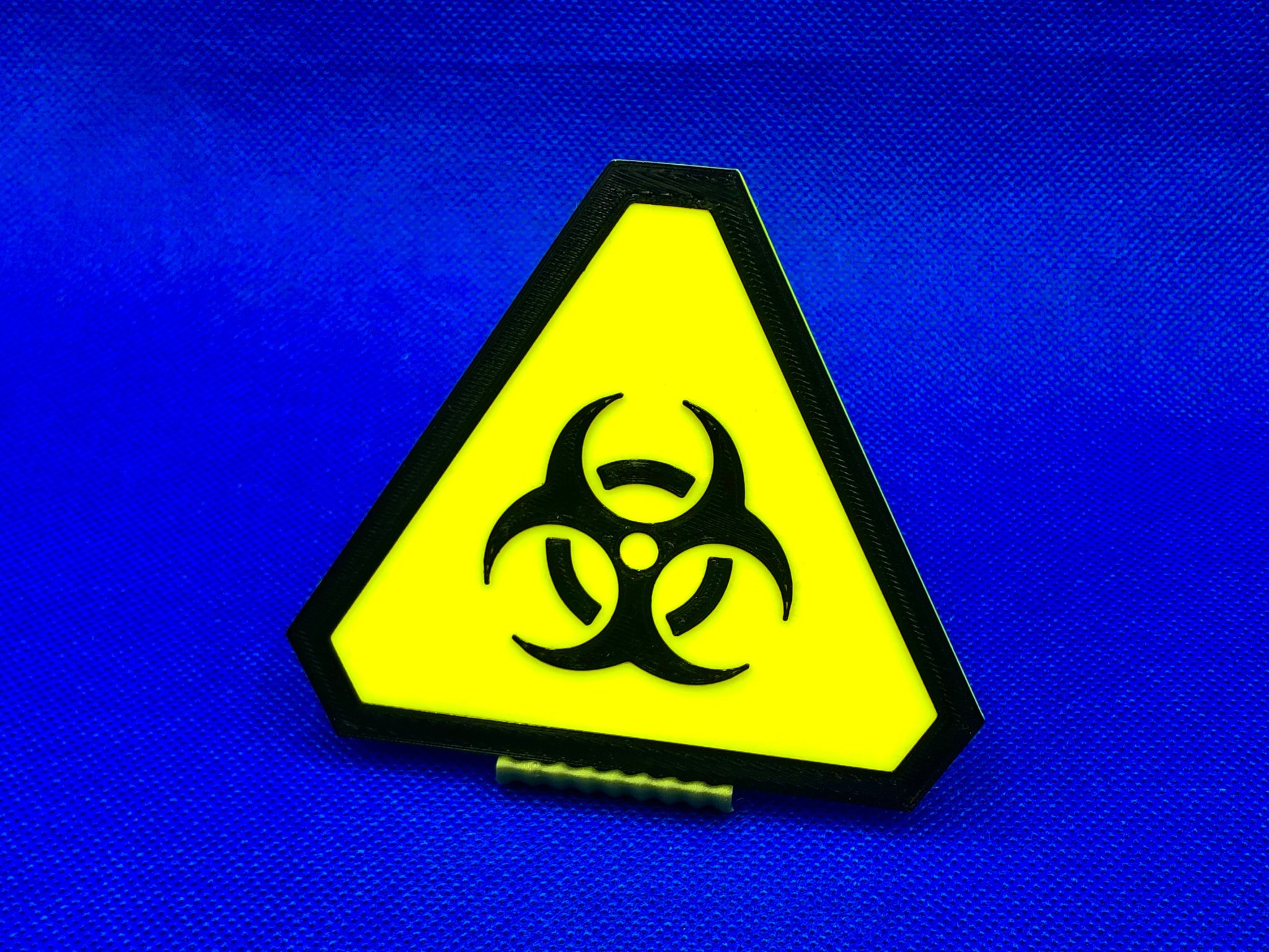 Tiêu đề Biển cảnh báo - Biohazard Tóm tắt Dấu hiệu in có sự