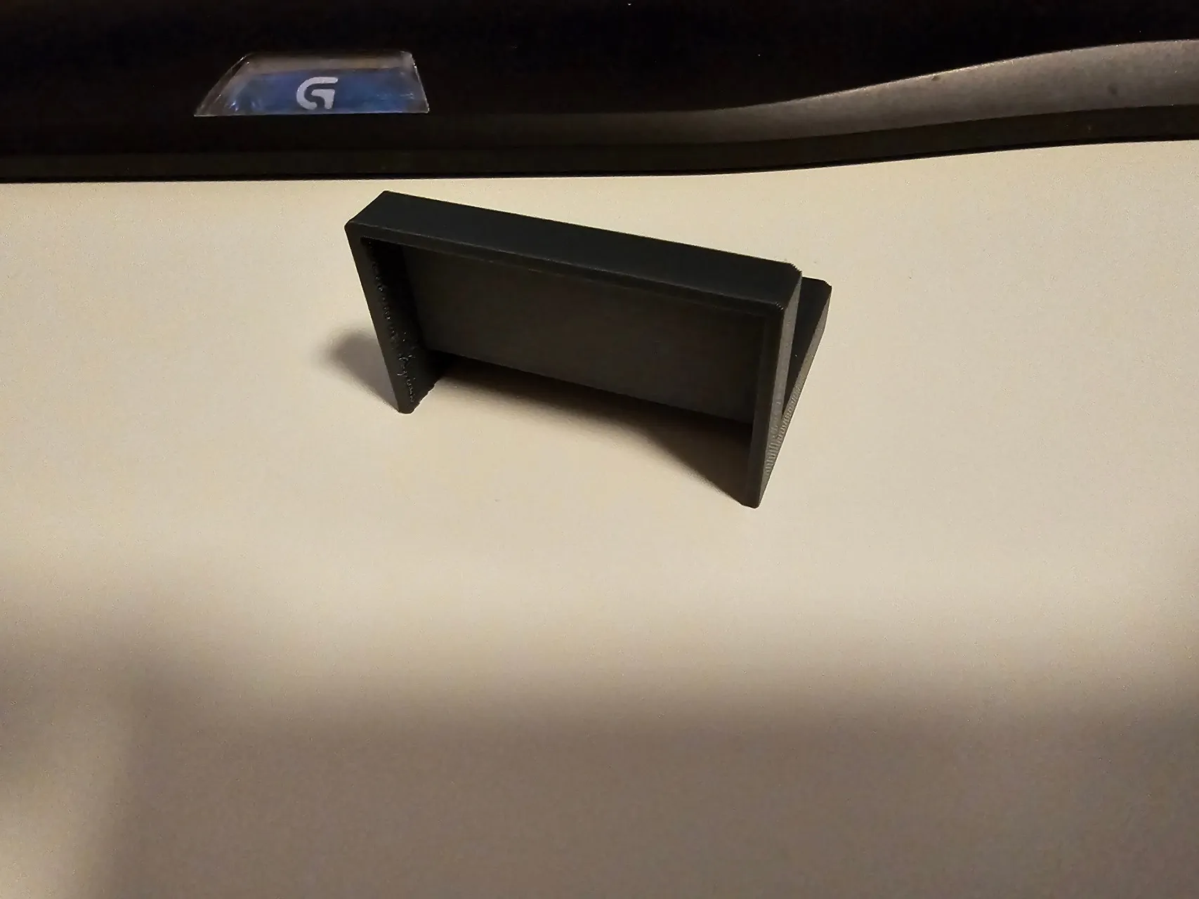 Cover for L-shaped profile