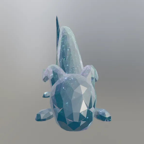 Tiêu đề Lowpoly Noodle Dragon Tóm tắt Một người bạn có vảy t