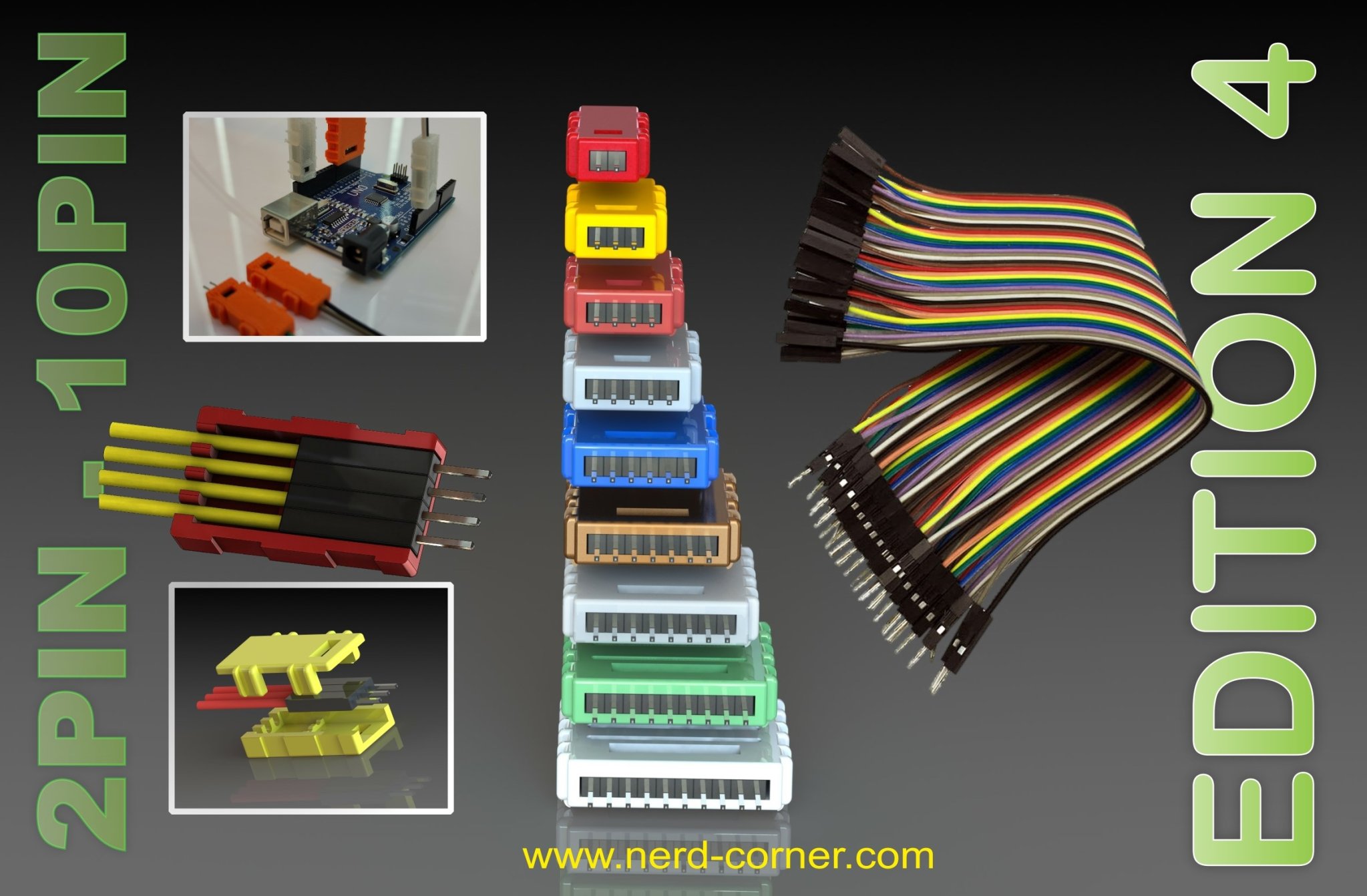 Tiêu đề CONNECTORS Edition 2-10 Pin Dupont Jumper-Cable Tóm tắt KẾ