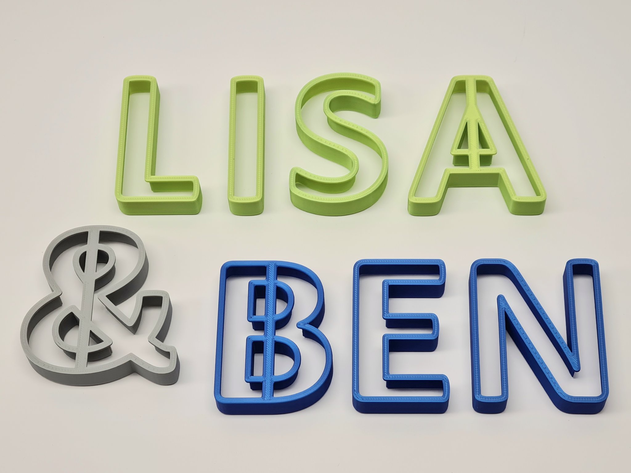 Bộ Khuôn Cắt Bánh Quy Chữ A-Z & Số 0-9