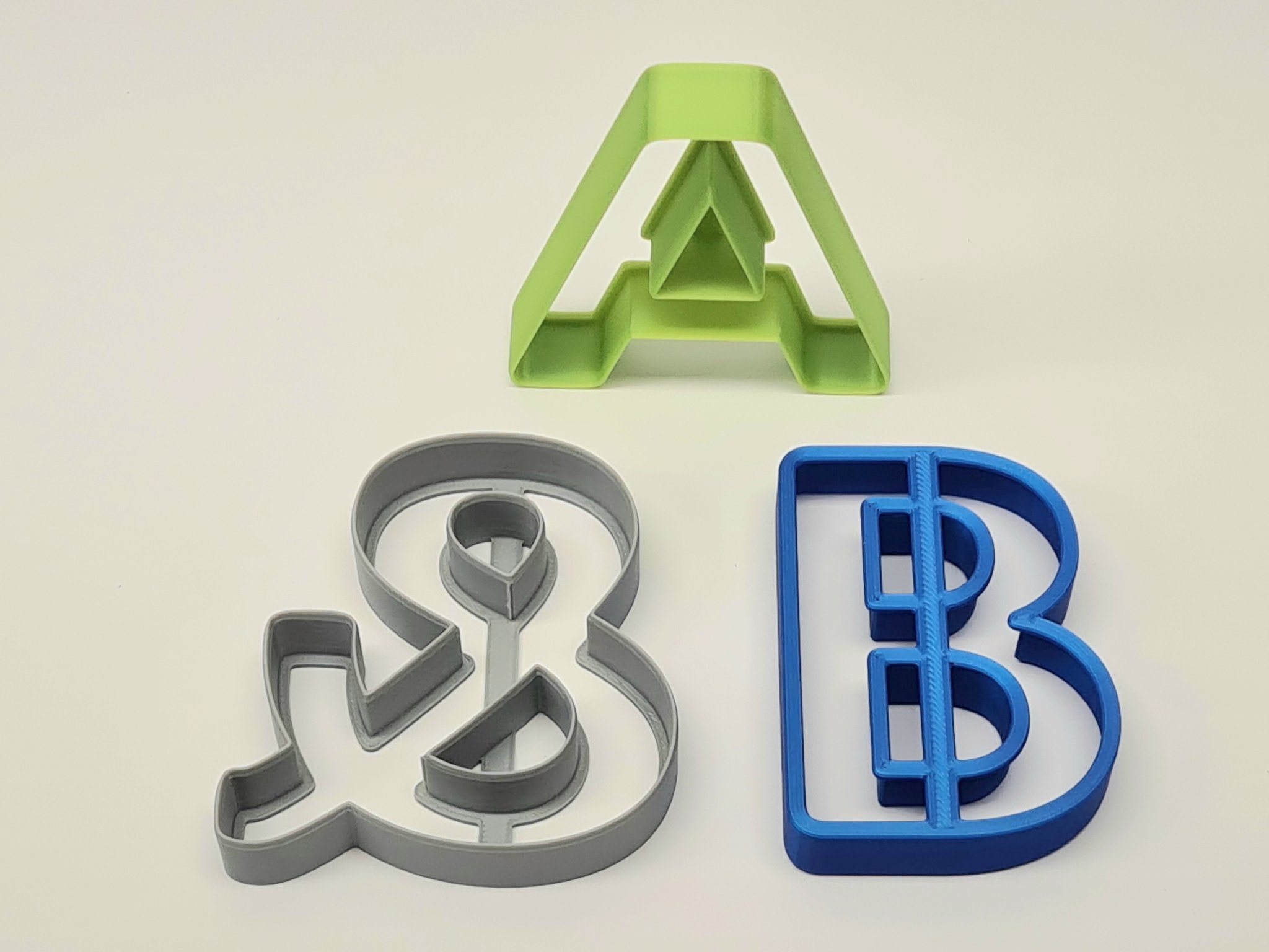 Bộ Khuôn Cắt Bánh Quy Chữ A-Z & Số 0-9