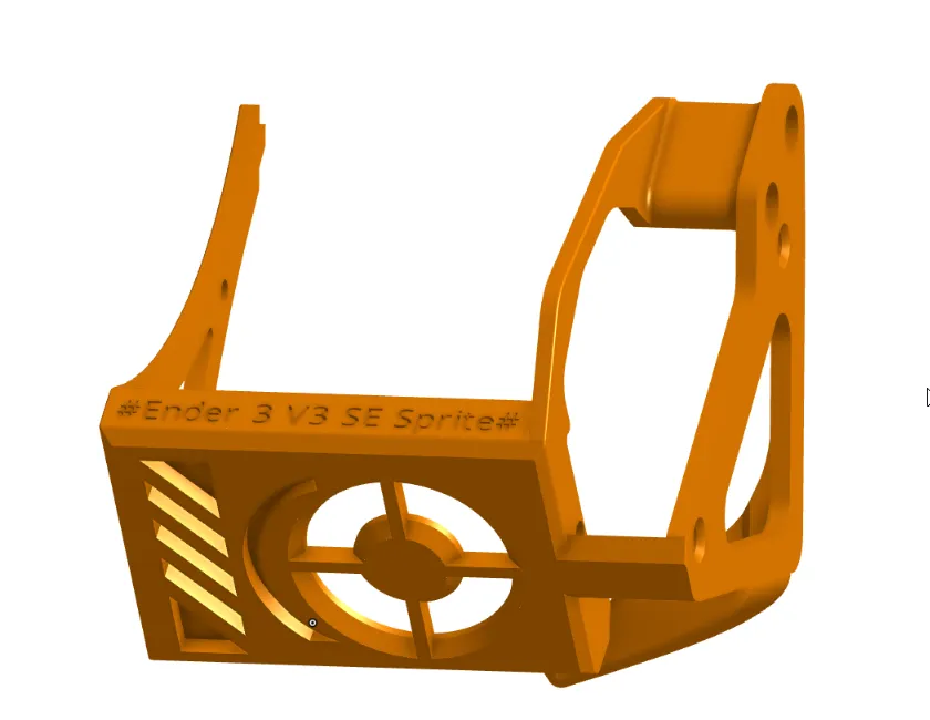 Ender 3 v3 SE: Kết hợp quạt 5015 và quạt OE