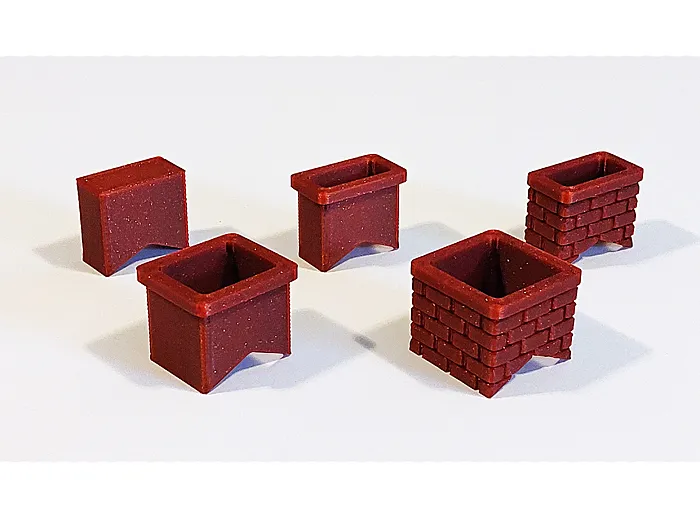 Lincoln Logs Chimneys