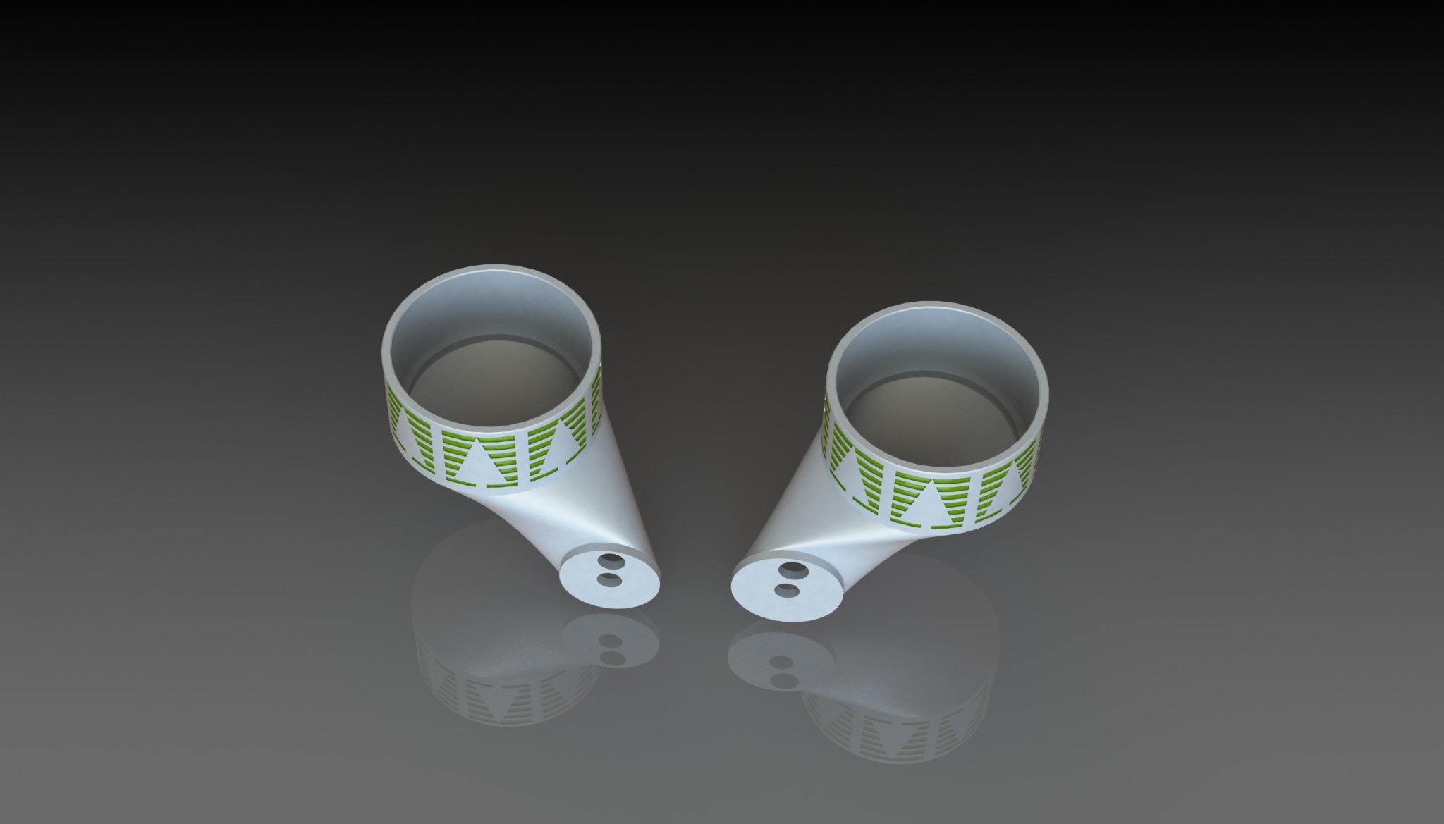 Tea light holder left right wall mount V1.4