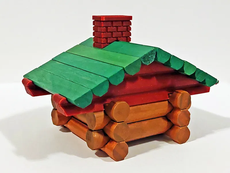 Lincoln Logs Chimneys