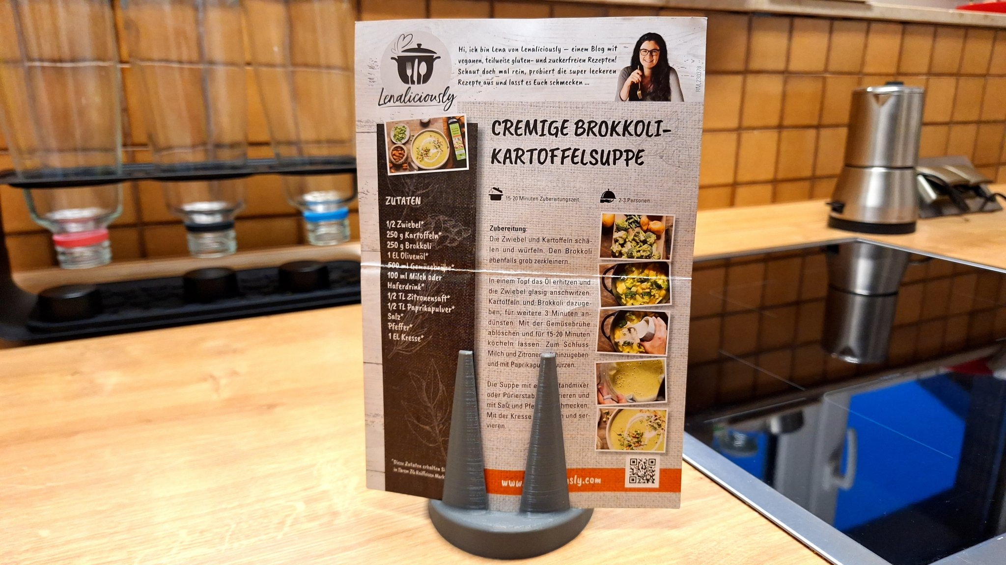 Zettel-Halter, Rezept-Halter/Slip Holder, Recipe holder