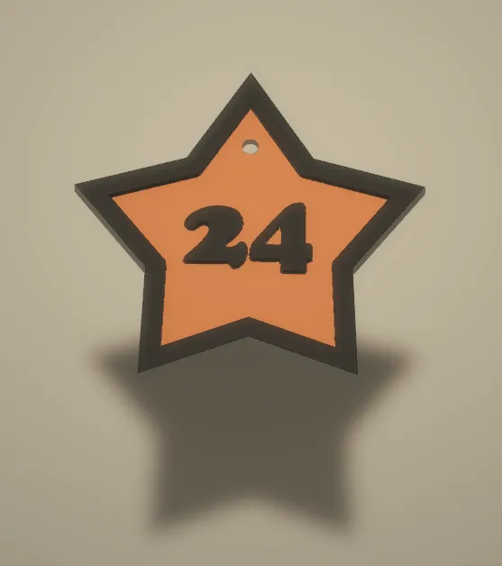 Tiêu đề Sterne für den Adventskalender mit Loch số 1-24 Tóm tắt