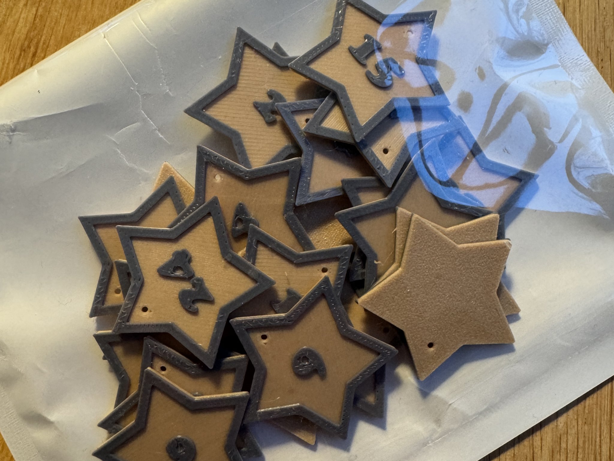 Tiêu đề Sterne für den Adventskalender mit Loch số 1-24 Tóm tắt