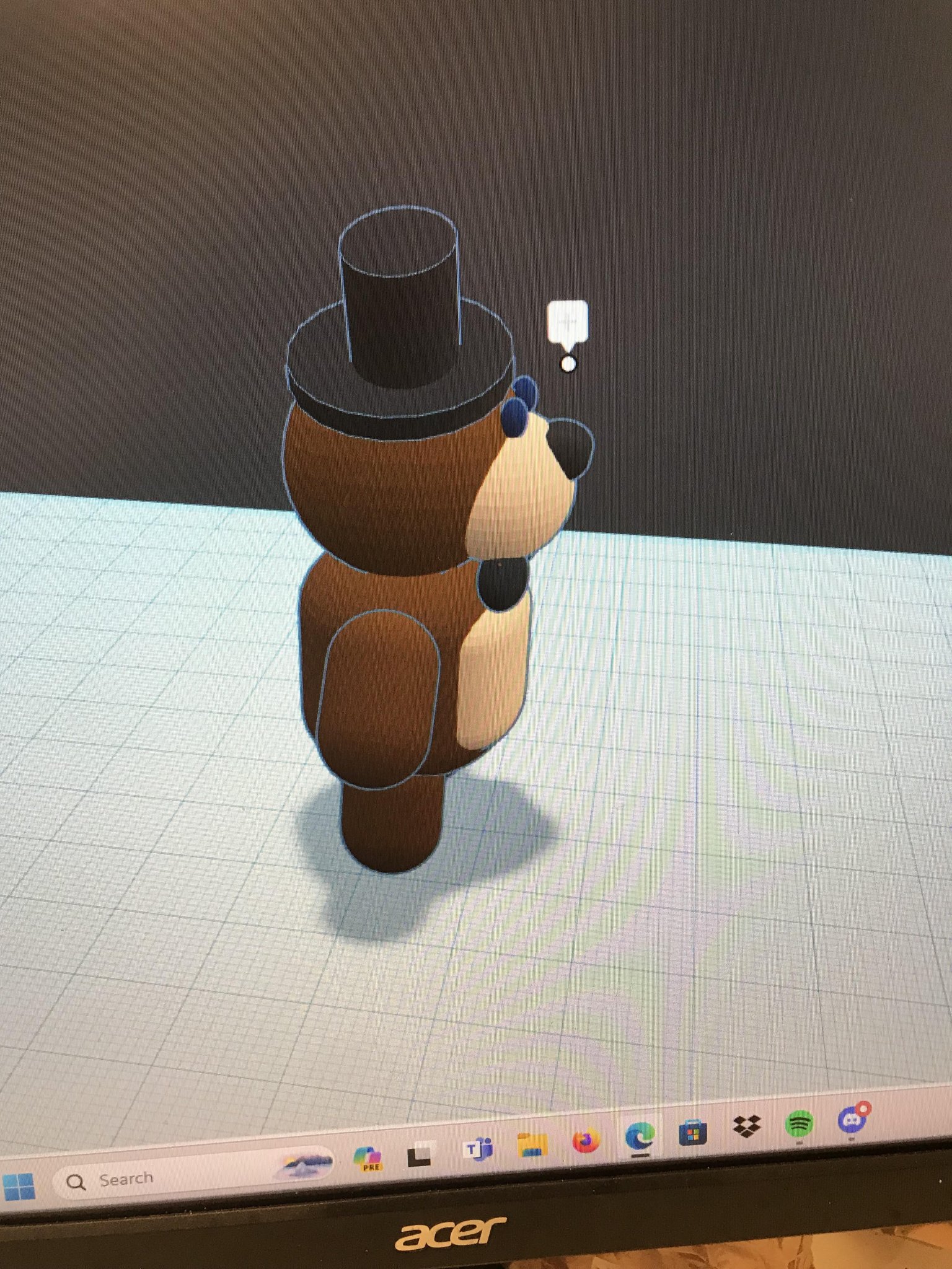 Gấu Freddy nhỏ xinh