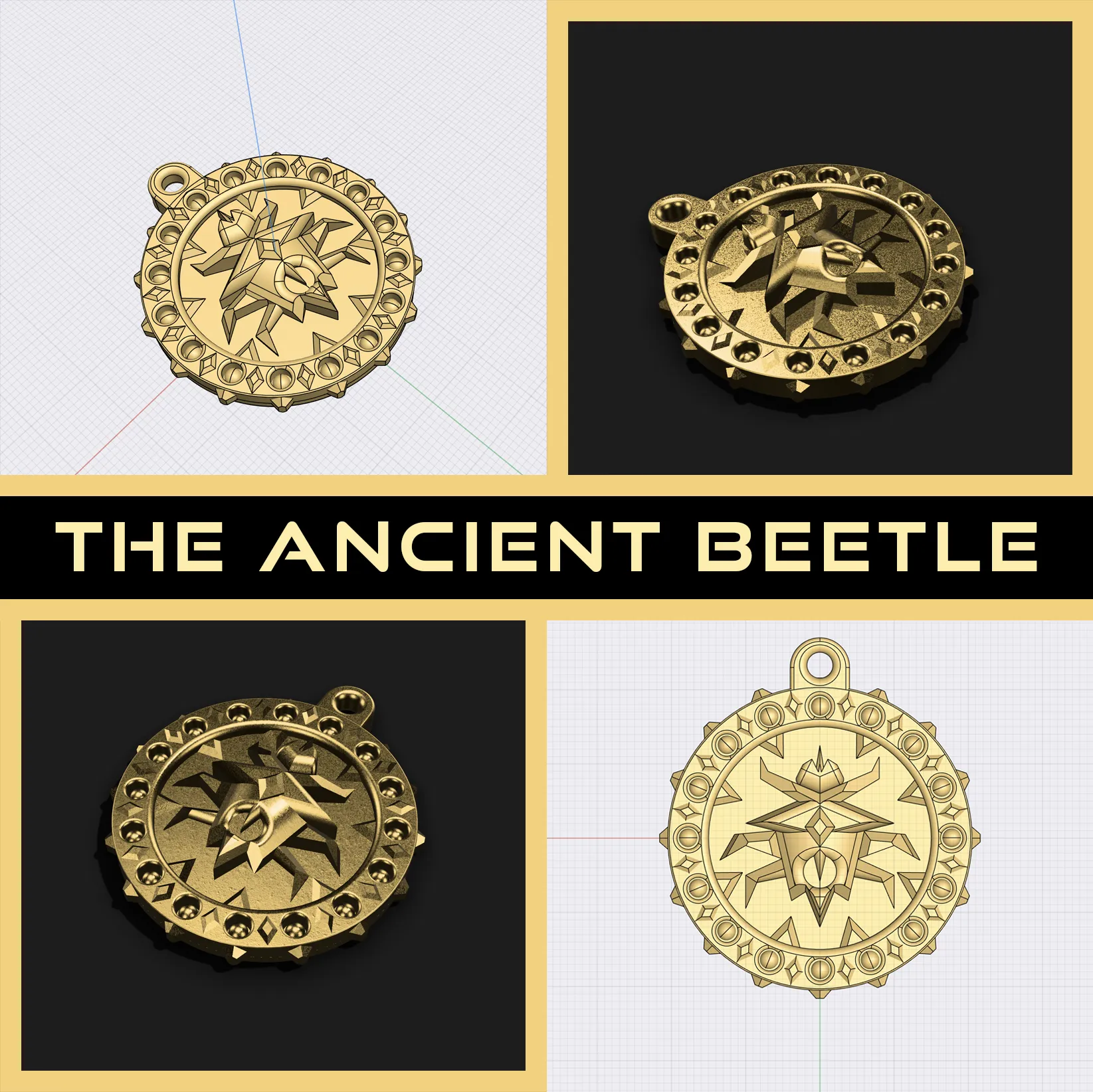 Tiêu đề Mặt dây chuyền bọ cổ Lỗi ma thuật Tóm tắt Mặt