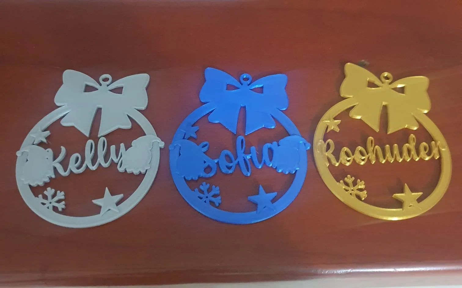 Móc Trang Trí Giáng Sinh Có Tên