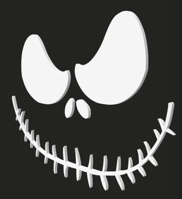 Tiêu đề Jack Skellington Silhouette Tóm tắt Nightmare Before Christmas