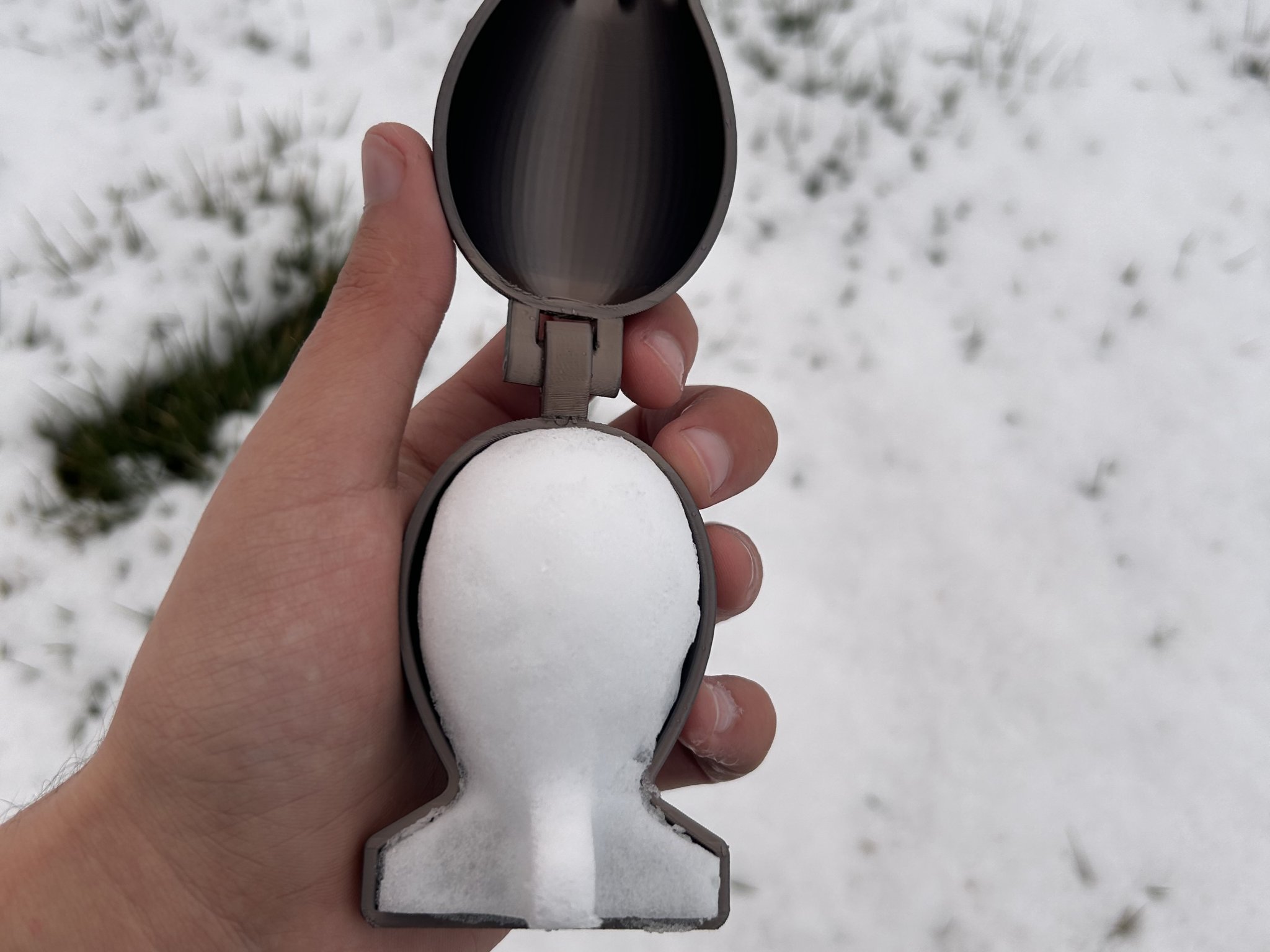 mini nuke snoball mold