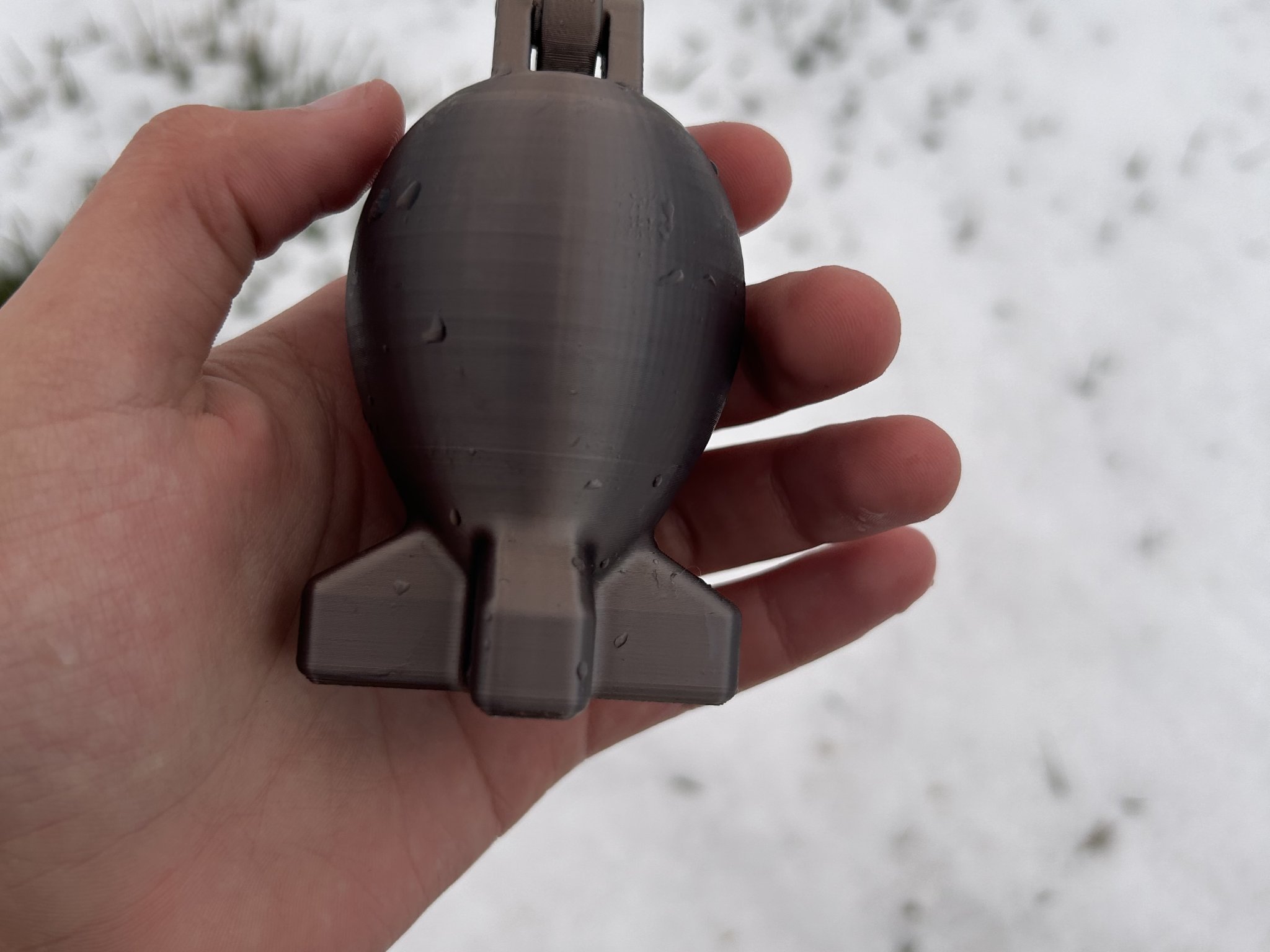 mini nuke snoball mold