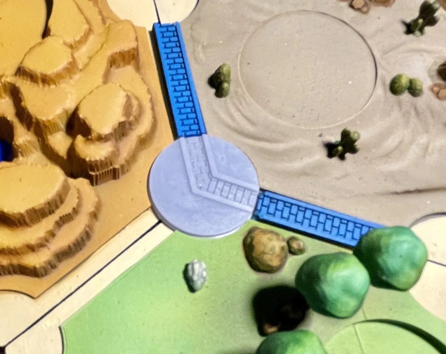 Tiêu đề Ngã tư đường Catan 3D Tóm tắt Phù hợp với thiết k