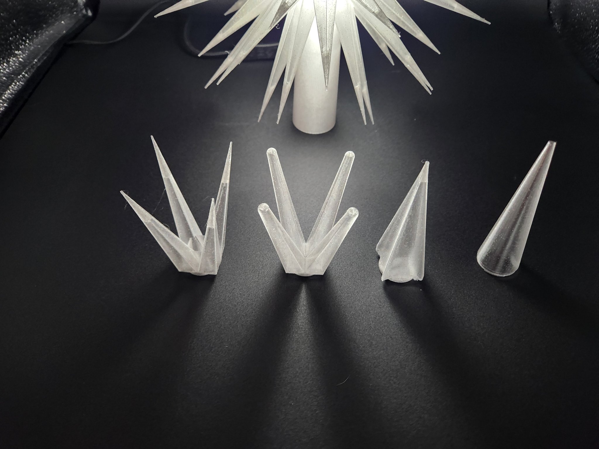 Đồ trang trí đỉnh cây thông Noel có đèn