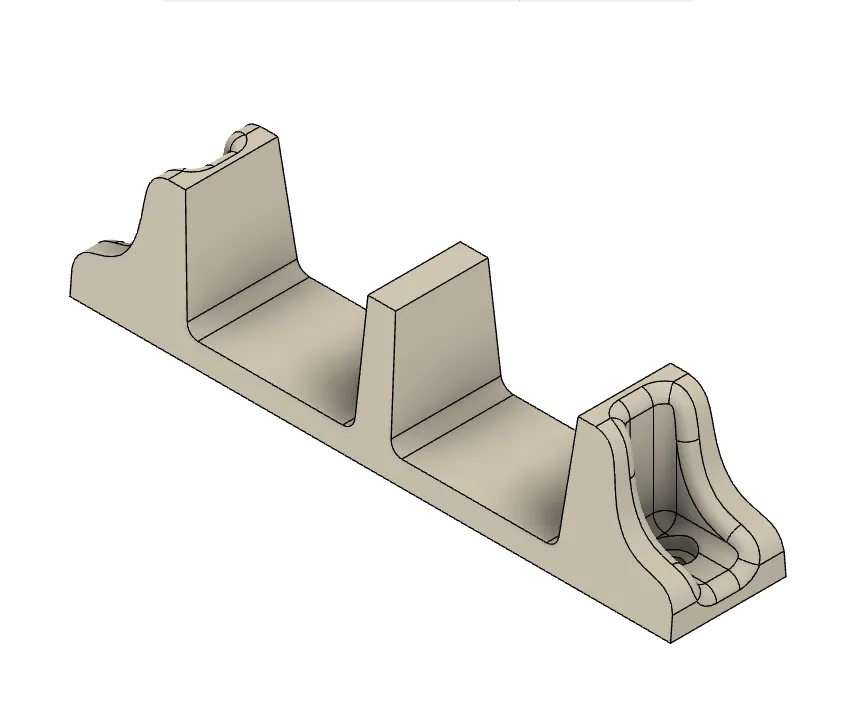 Double Sliding Closet door guide