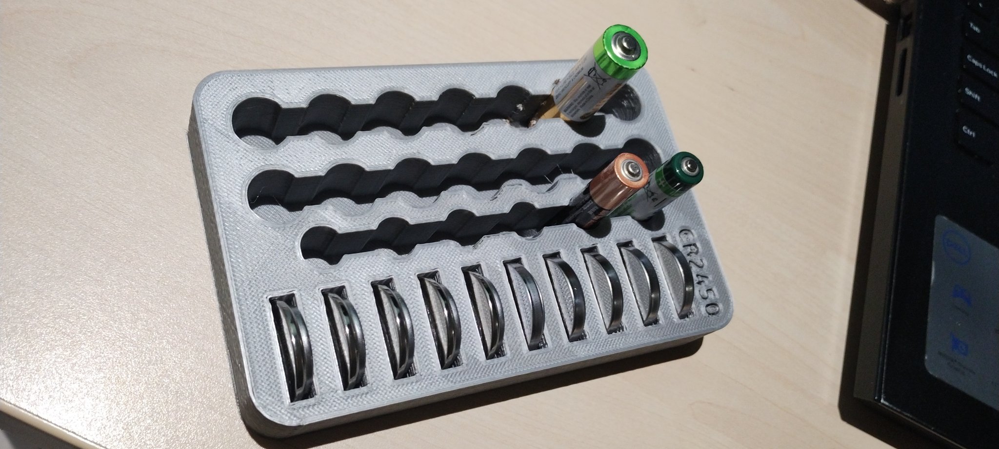 Tiêu đề Giá đỡ pin CR2450 AA AAA Tóm tắt Giá đỡ pin 10xCR245