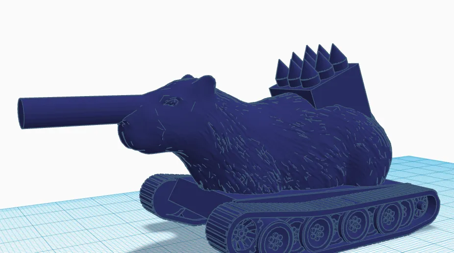 Capybara "Người Máy Chiến Tranh"