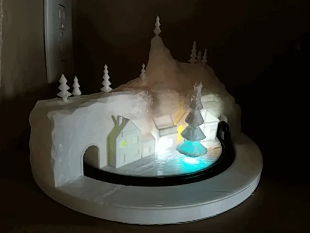 Merry Christmas 2019 "Gift to All" Train Village