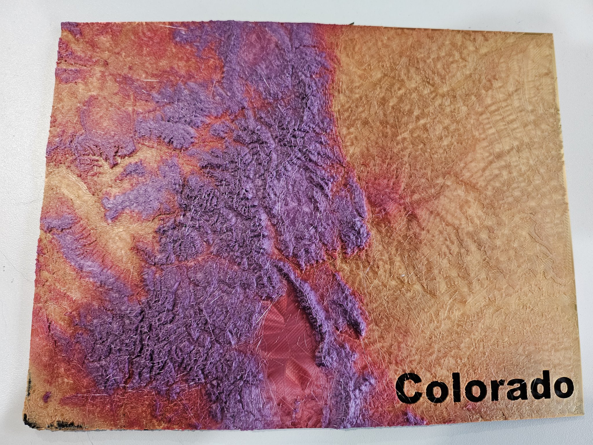 Tiêu đề Bản đồ địa hình Colorado - Ender 3 Tóm tắt Đã tạo