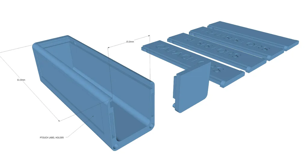 Hộp Đựng Linh Kiện Điện Tử (Phiên Bản 2.0)