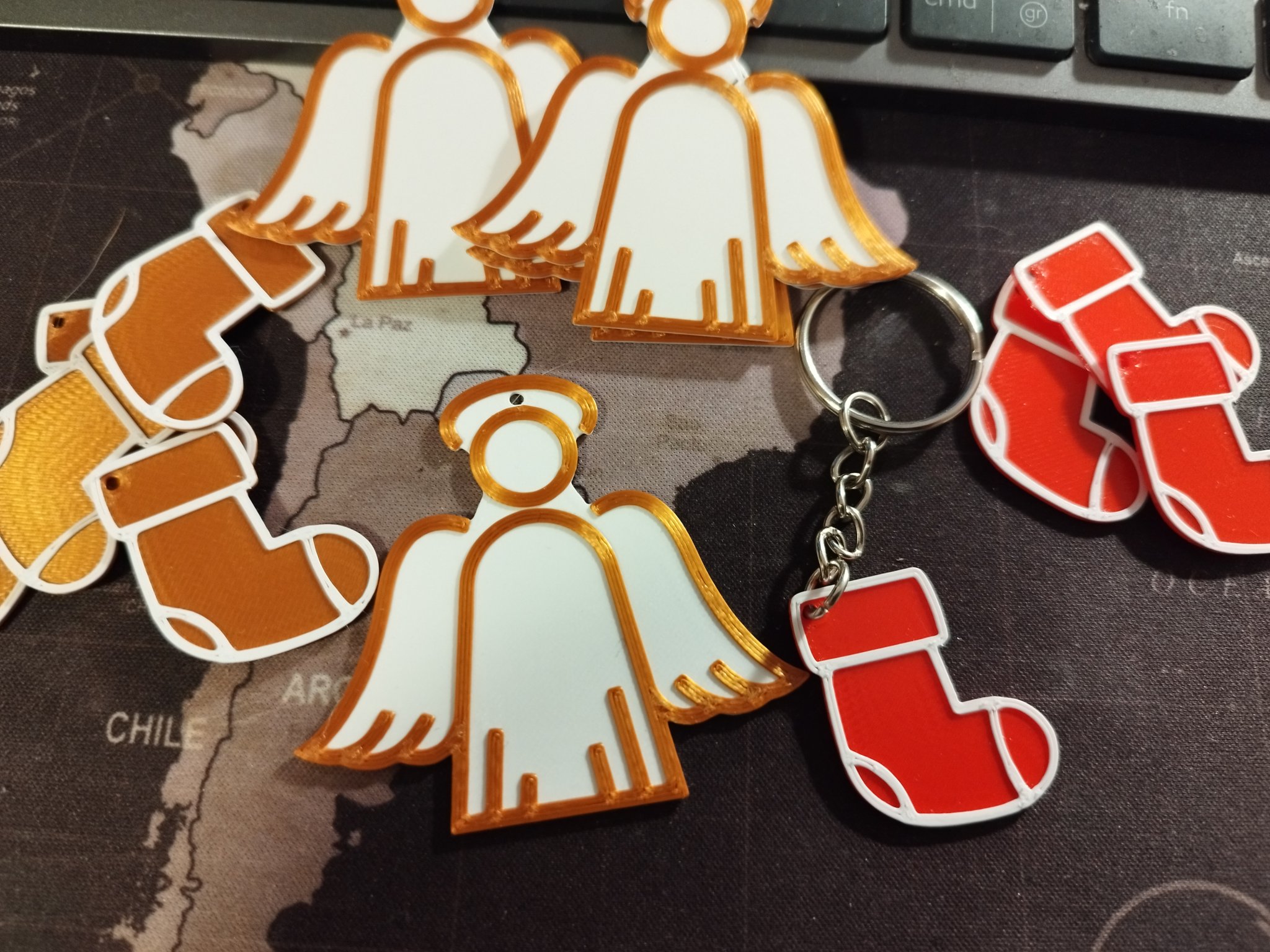 Tiêu đề Móc Khóa Giáng Sinh - Đồ Trang Trí - gift-tags Tóm tắt