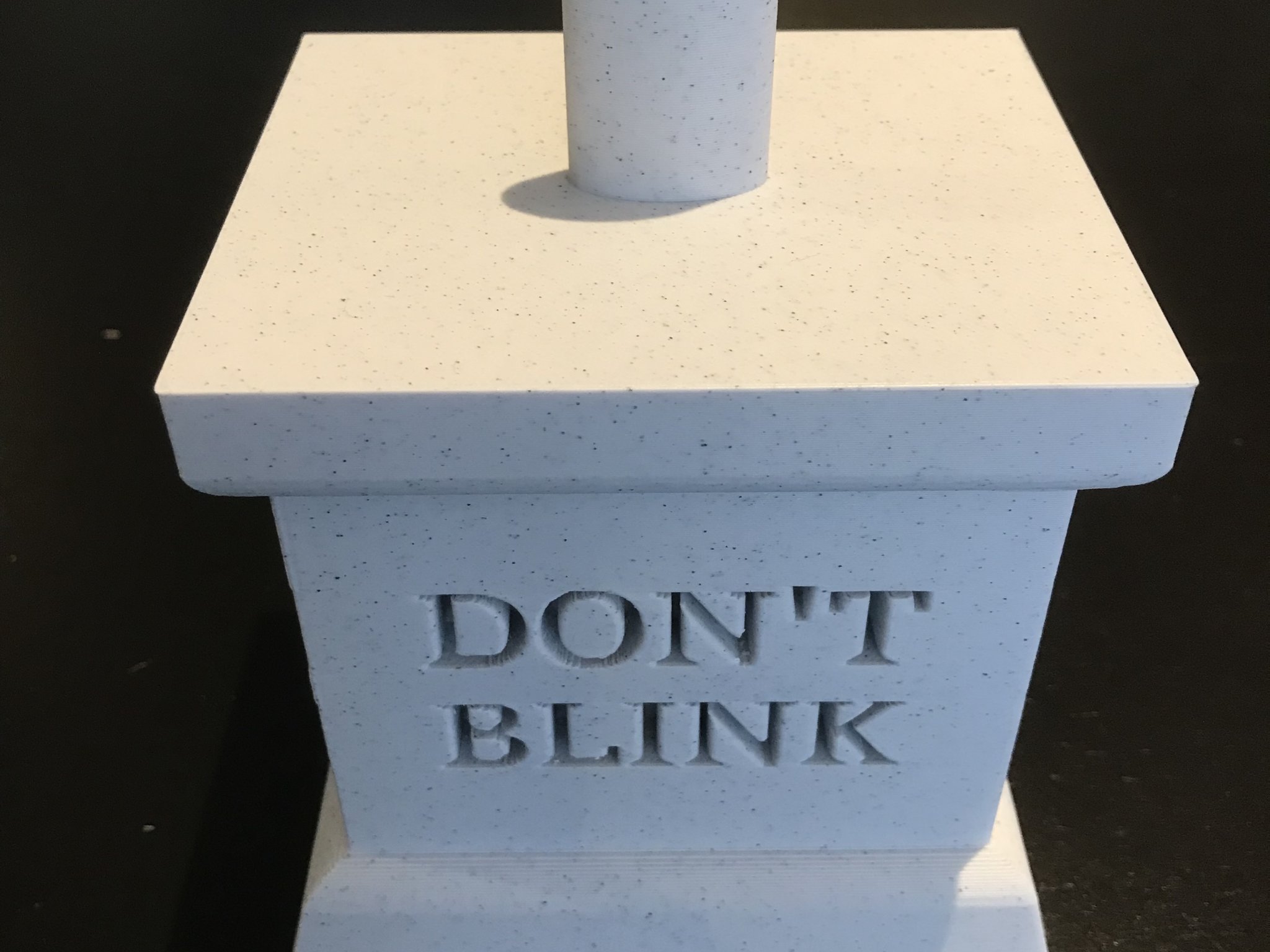Weeping Angel base with stud