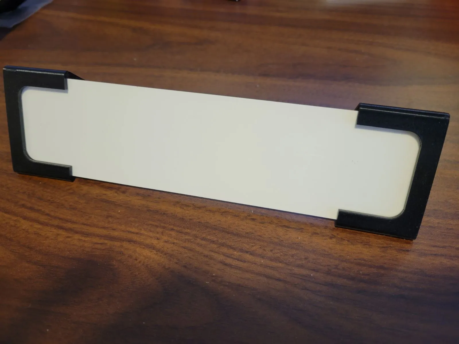 Cubicle Nametag Desktop holder