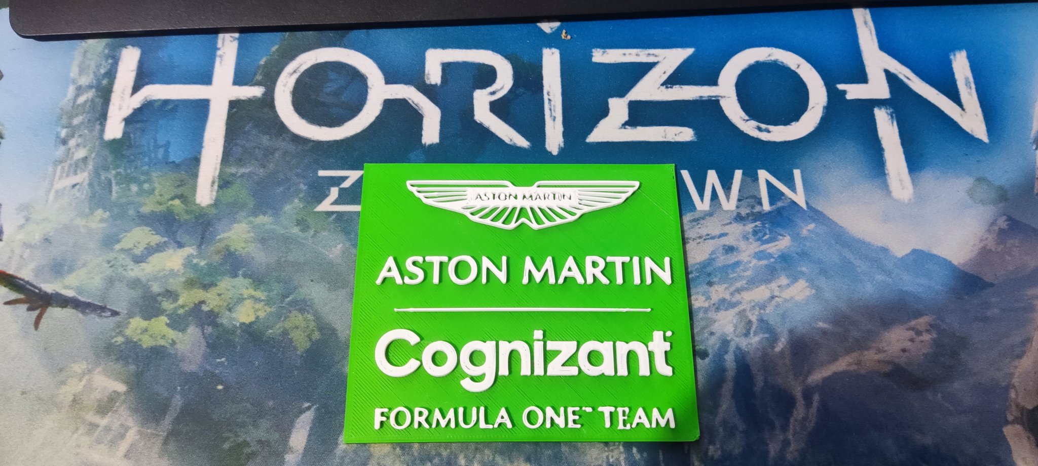 Tiêu đề Placa Aston Martin F1 Cognizant Tóm tắt Placa de la escuderia