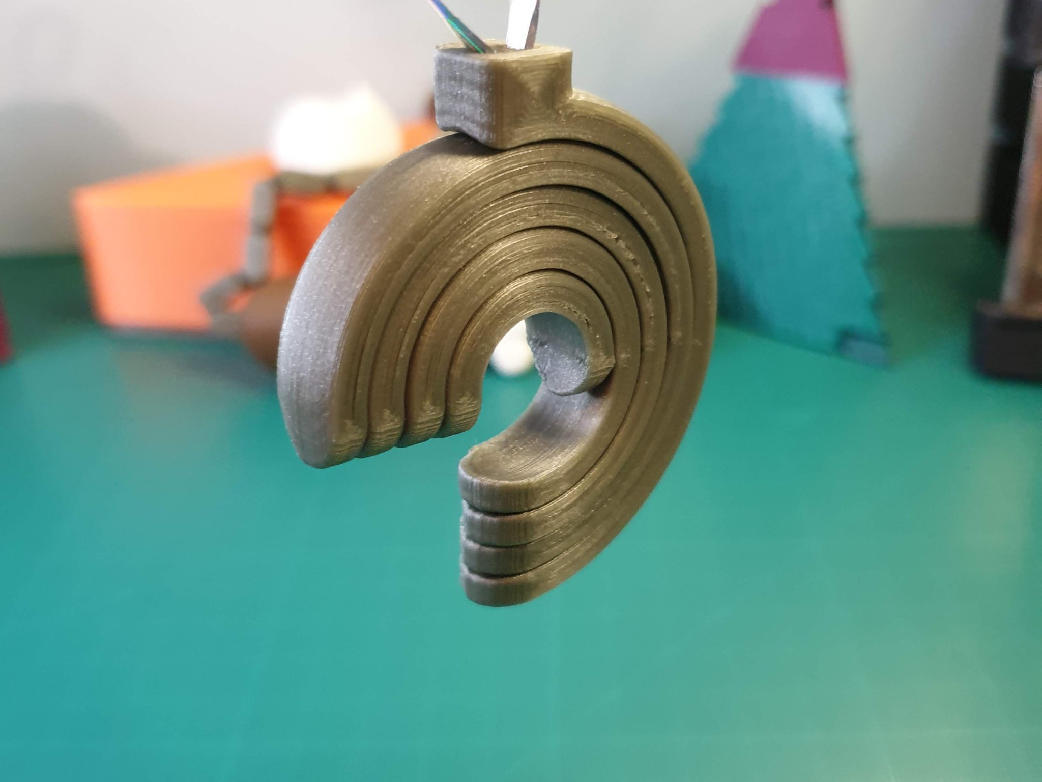 Tiêu đề Đồ trang trí Giáng sinh Gimbal Tóm tắt Đồ trang trí G