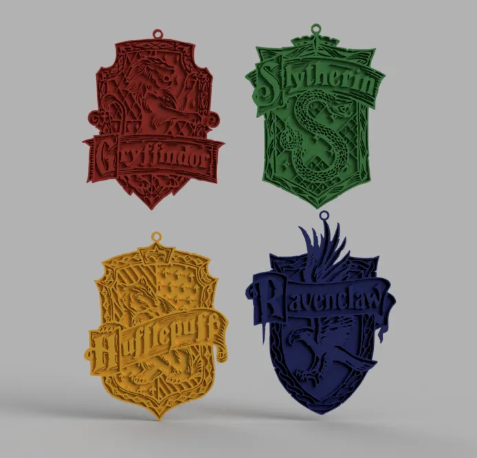 Harry Potter ornaments/pendants