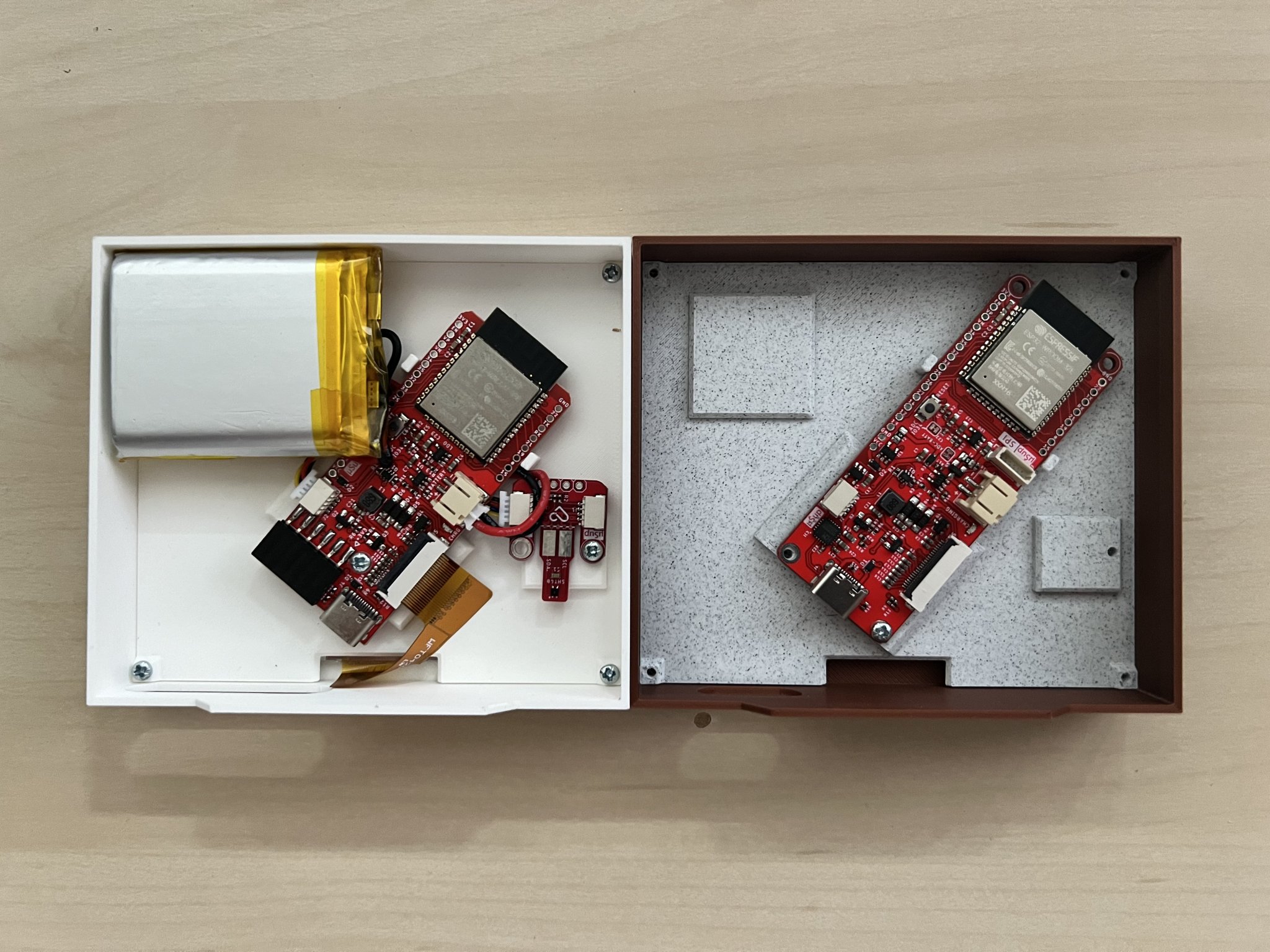 Tiêu đề Rámeček na stůl pro ePaper 42 Waveshare i Good Display Tóm t