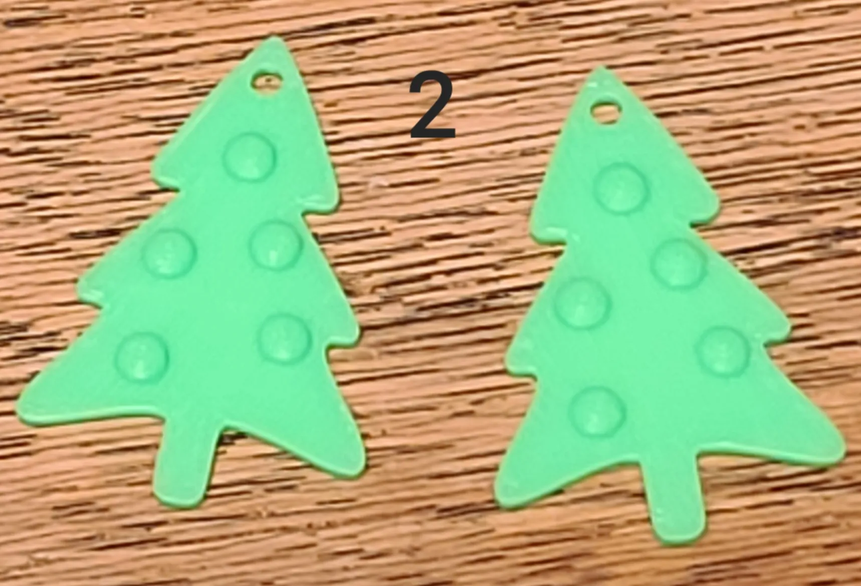 7 Christmas Tree Earrings/Ornament/Pendant