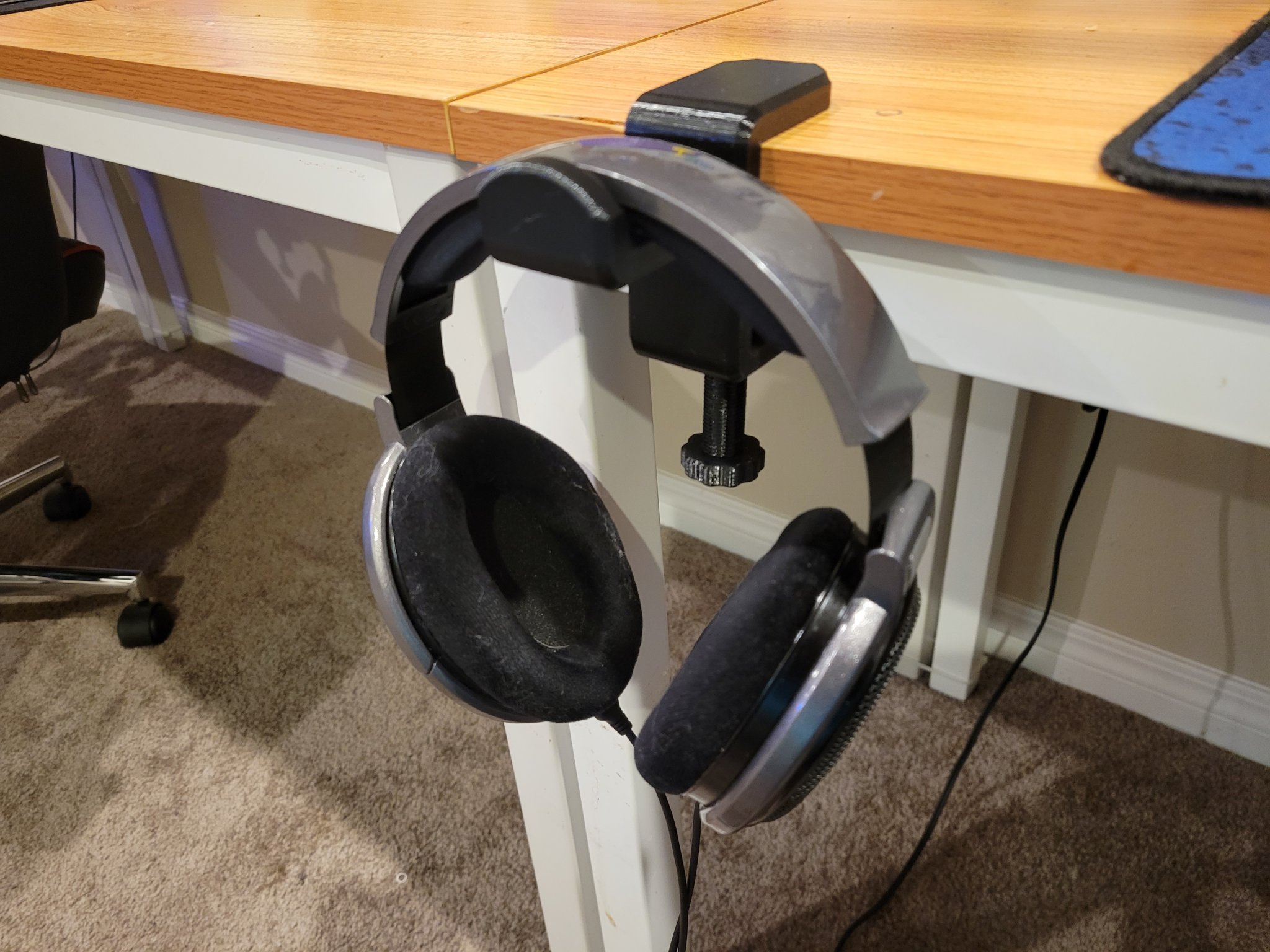 Tiêu đề Kẹp tai nghe cho bàn 60mm Tổng hợp Kẹp tai nghe dành ch