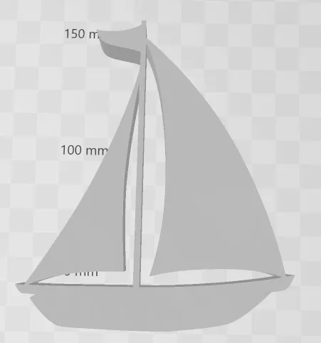 Deko Segelboot - Thuyền Buồm Trang Trí