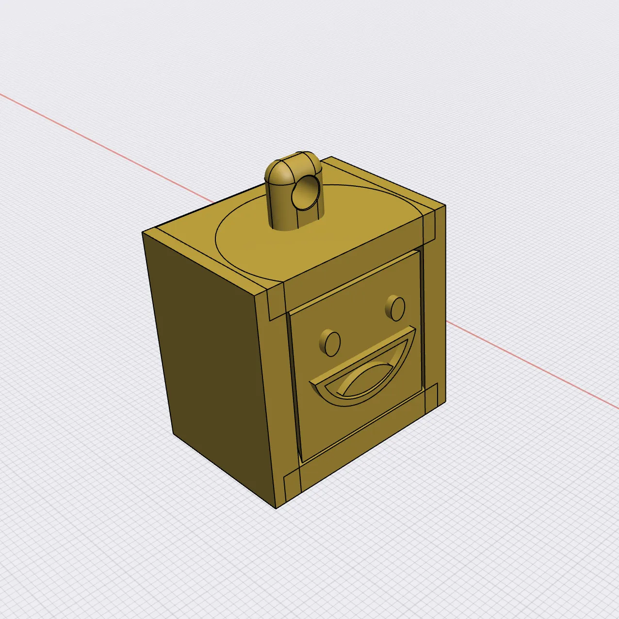 Tiêu đề Mặt dây chuyền móc khóa hình khối biểu tượng cảm x