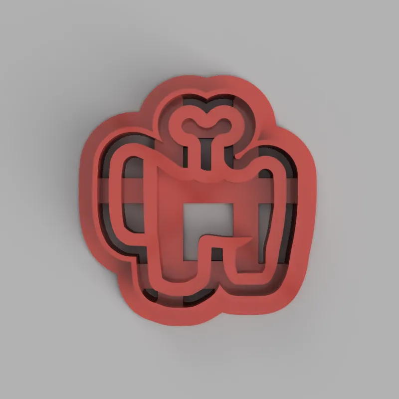 Among Us Dead Crewmate Cookie Cutter