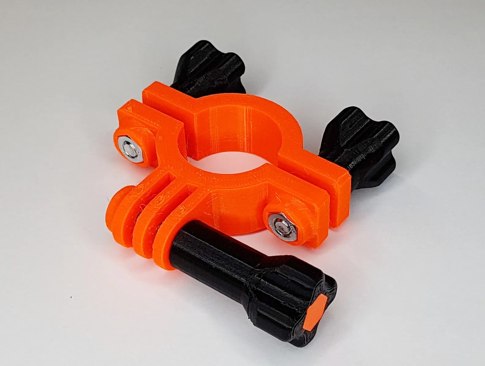 GoPro style thumb screws and handle bar mount